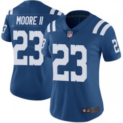 Women Indianapolis Colts Kenny Moore II Limited Color Rush Vapor Untouchable Jersey Royal