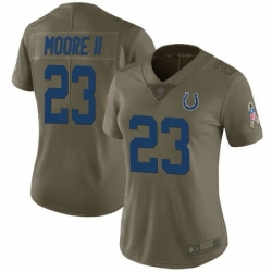 Women Indianapolis Colts Kenny Moore II Limited Salute To Service Jersey