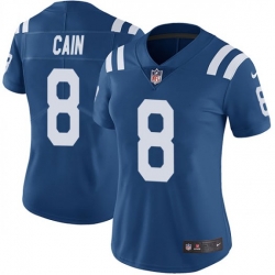 Women Nike Deon Cain Indianapolis Colts Limited Royal Color Rush Vapor Untouchable Jersey