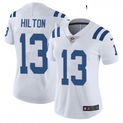 Womens Nike Indianapolis Colts 13 TY Hilton Elite White NFL Jersey