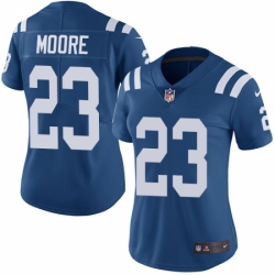 Women's Nike Indianapolis Colts #23 Kenny Moore Royal Blue Team Color Vapor Untouchable Limited Player NFL Jersey