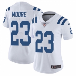 Women's Nike Indianapolis Colts #23 Kenny Moore White Vapor Untouchable Limited Player NFL Jersey