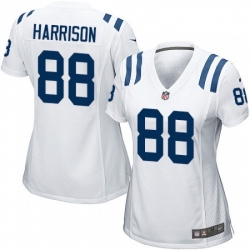 Womens Nike Indianapolis Colts 88 Marvin Harrison Game White NFL Jersey
