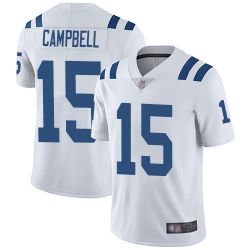 Colts 15 Parris Campbell White Youth Stitched Football Vapor Untouchable Limited Jersey