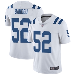 Colts 52 Ben Banogu White Youth Stitched Football Vapor Untouchable Limited Jersey