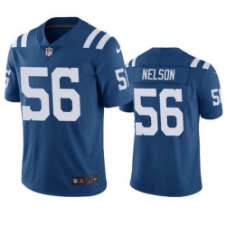Youth Indianapolis Colts 56 Quenton Nelson Blue Vapor Untouchable Limited Stitched Football Jersey 