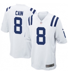 Youth Nike Deon Cain Indianapolis Colts Game White Jersey
