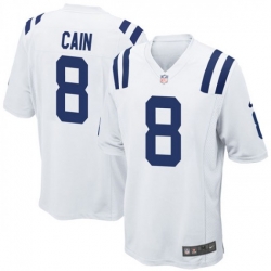 Youth Nike Deon Cain Indianapolis Colts Game White Jersey