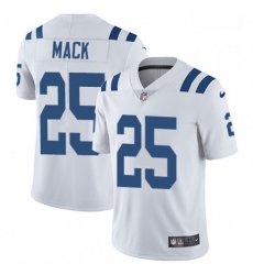 Youth Nike Indianapolis Colts 25 Marlon Mack Elite White NFL Jersey