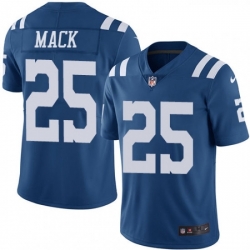 Youth Nike Indianapolis Colts 25 Marlon Mack Limited Royal Blue Rush Vapor Untouchable NFL Jersey