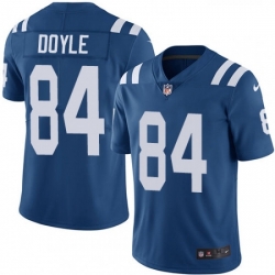 Youth Nike Indianapolis Colts 84 Jack Doyle Royal Blue Team Color Vapor Untouchable Limited Player NFL Jersey