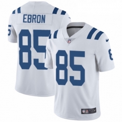 Youth Nike Indianapolis Colts 85 Eric Ebron White Vapor Untouchable Limited Player NFL Jersey