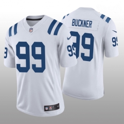 Youth Nike Indianapolis Colts 99 Deforest Buckner White Vapor Limited Stitched NFL Jersey
