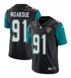 Men Nike Jacksonville Jaguars 91 Yannick Ngakoue Black Alternate Vapor Untouchable Limited Player NFL Jersey