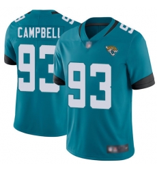 Men Nike Jacksonville Jaguars 93 Calais Campbell Teal Green Alternate Vapor Untouchable Limited Player NFL Jersey