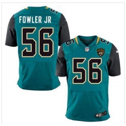 New Jacksonville Jaguars #56 Dante Fowler Jr Teal Green Team Color Men Stitched NFL Elite jersey
