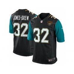 Nike Jacksonville Jaguars 32 Maurice Jones-Drew Black Game NFL Jersey