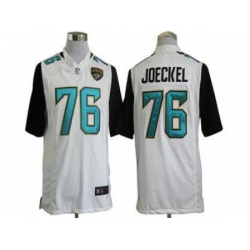 Nike Jacksonville Jaguars 76 Luke Joeckel White Game NFL Jersey