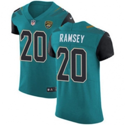 Nike Jaguars #20 Jalen Ramsey Teal Green Team Color Mens Stitched NFL Vapor Untouchable Elite Jersey