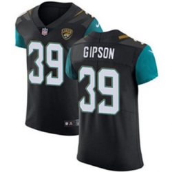 Nike Jaguars #39 Tashaun Gipson Black Alternate Mens Stitched NFL Vapor Untouchable Elite Jersey