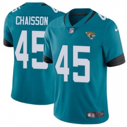 Nike Jaguars 45 K 27Lavon Chaisson Teal Green Alternate Men Stitched NFL Vapor Untouchable Limited Jersey