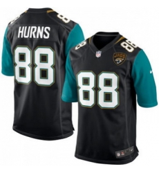 Nike Jaguars 88 Allen Hurns Black Team Color Mens Stitched NFL Elite Jersey