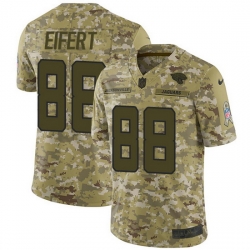 Nike Jaguars 88 Tyler Eifert Camo Men Stitched NFL Limited 2018 Salute To Service Jersey