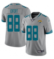 Nike Jaguars 88 Tyler Eifert Silver Men Stitched NFL Limited Inverted Legend Jersey