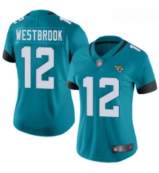 Jaguars #12 Dede Westbrook Teal Green Alternate Women Stitched Football Vapor Untouchable Limited Jersey