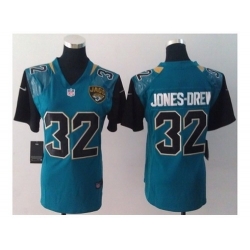 Nike Women Jacksonville Jaguars #32 Maurice Jones-Drew green Jerseys(NEW)
