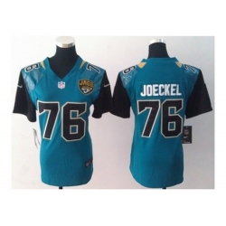 Nike Women NFL Jacksonville Jaguars #76 Luke Joeckel green Jerseys(NEW)