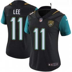 Womens Nike Jacksonville Jaguars 11 Marqise Lee Black Alternate Vapor Untouchable Limited Player NFL Jersey