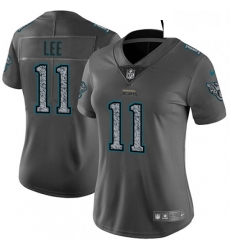 Womens Nike Jacksonville Jaguars 11 Marqise Lee Gray Static Vapor Untouchable Limited NFL Jersey