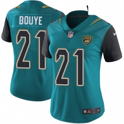 Womens Nike Jacksonville Jaguars 21 AJ Bouye Elite Teal Green Team Color NFL Jersey