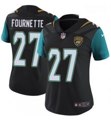 Womens Nike Jacksonville Jaguars 27 Leonard Fournette Elite Black Alternate NFL Jersey