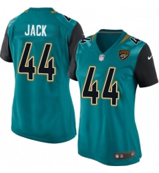 Womens Nike Jacksonville Jaguars 44 Myles Jack Game Teal Green Team Color NFL Jersey