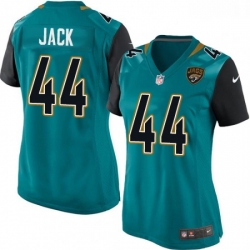 Womens Nike Jacksonville Jaguars 44 Myles Jack Game Teal Green Team Color NFL Jersey
