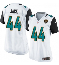 Womens Nike Jacksonville Jaguars 44 Myles Jack Game White NFL Jersey
