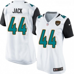 Womens Nike Jacksonville Jaguars 44 Myles Jack Game White NFL Jersey
