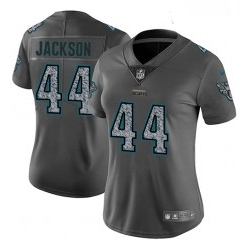 Womens Nike Jacksonville Jaguars 44 Myles Jack Gray Static Vapor Untouchable Limited NFL Jersey