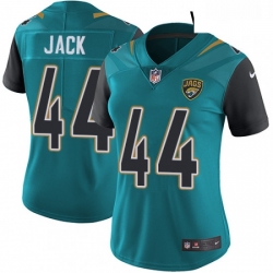 Womens Nike Jacksonville Jaguars 44 Myles Jack Teal Green Team Color Vapor Untouchable Limited Player NFL Jersey