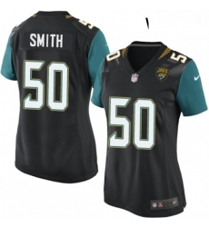 Womens Nike Jacksonville Jaguars 50 Telvin Smith Game Black Alternate NFL Jersey