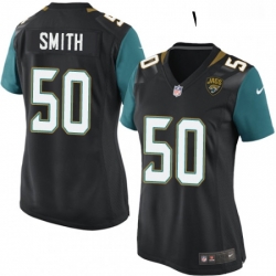 Womens Nike Jacksonville Jaguars 50 Telvin Smith Game Black Alternate NFL Jersey