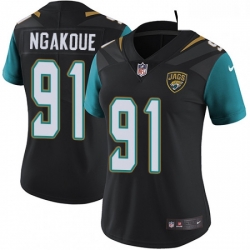 Womens Nike Jacksonville Jaguars 91 Yannick Ngakoue Black Alternate Vapor Untouchable Limited Player NFL Jersey
