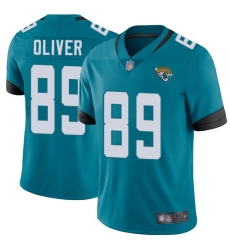 Jaguars 89 Josh Oliver Teal Green Alternate Youth Stitched Football Vapor Untouchable Limited Jersey