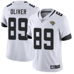 Jaguars 89 Josh Oliver White Youth Stitched Football Vapor Untouchable Limited Jersey