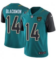 Nike Jaguars #14 Justin Blackmon Teal Green Team Color Youth Stitched NFL Vapor Untouchable Limited Jersey