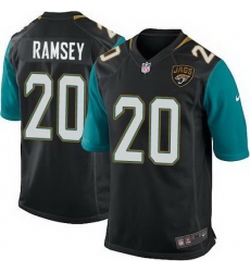 Nike Jaguars #20 Jalen Ramsey Black Alternate Youth Stitched NFL Elite Jersey