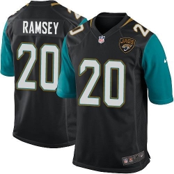 Nike Jaguars #20 Jalen Ramsey Black Team Color Youth Stitched NFL Elite Jersey