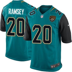 Nike Jaguars #20 Jalen Ramsey Teal Green Alternate Youth Stitched NFL Elite Jersey